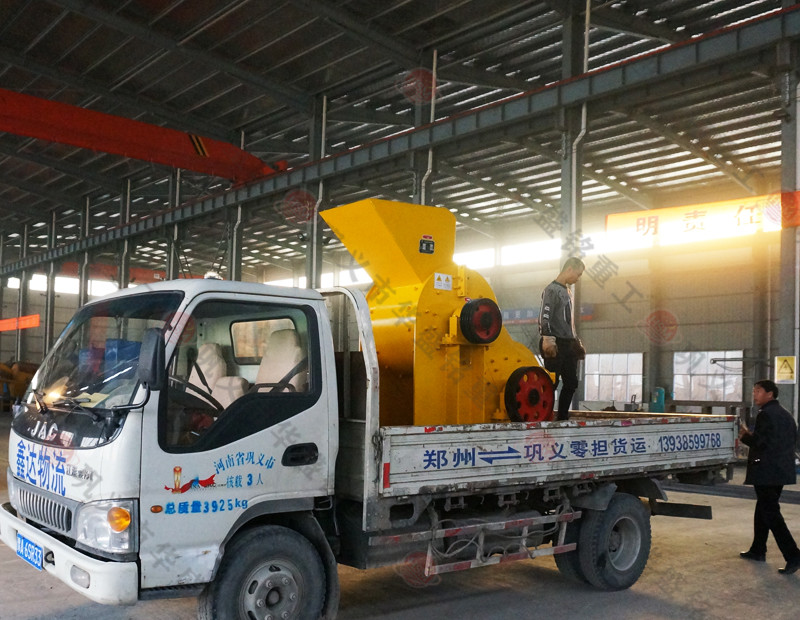 建筑垃圾渣粉碎机发往云南